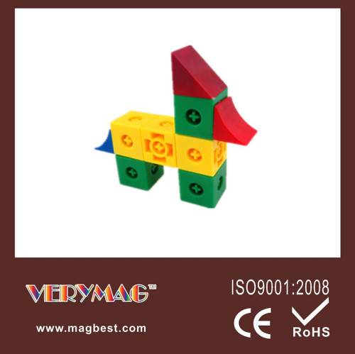 Children Building Blocks, Plastic Puzzle Blocks