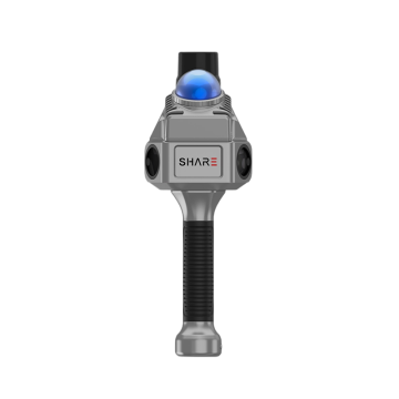 SHARE SLAM S10 Lidar 3D Scanner: Handheld Indoor/Outdoor Model with Exchangeable Battery and Quick Charge