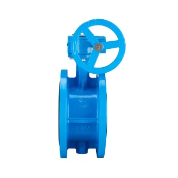 TKYCO Cast Iron Stainless Steel Worm Gear Power Butterfly Valve Handle Wafer Type