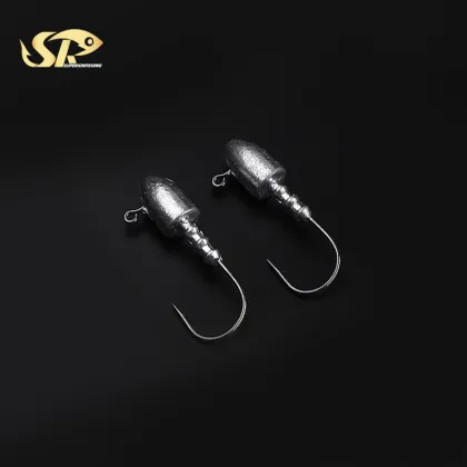 Lead Bullet Head Jig Hook Metal Fishing Lure JY2028