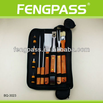 10pcs convenient for outdoor picnic bbq set(7-19-21)