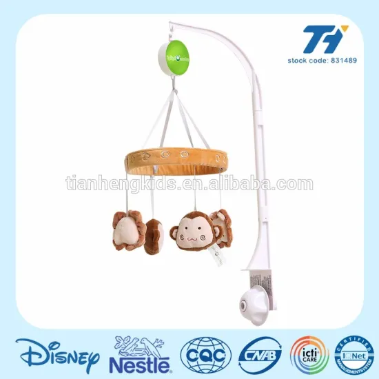 Monkey hanging musical mobile with EN71 standard and sound box