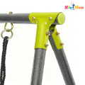 Conjunto de balanço de metal durável para brincar ao ar livre
