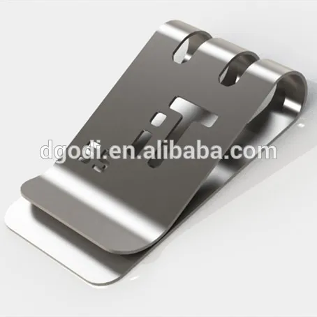 China manufacturer special custom US Dollar titanium money clips