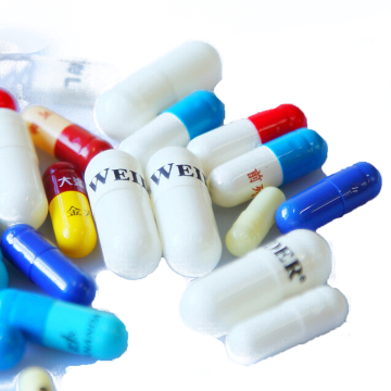 Size 00, 0, 1, 2, 3, 4 Printed Logo Capsules/Empty Veggie Capsules
