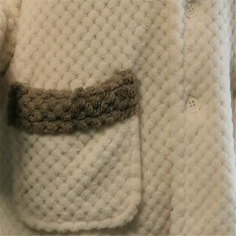 Polyester Brushed Pockets Pajamas