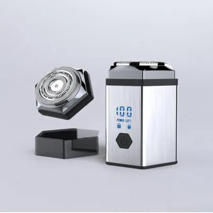 Pocket-Sized Rechargeable Waterproof Mini Electric Razor for Men