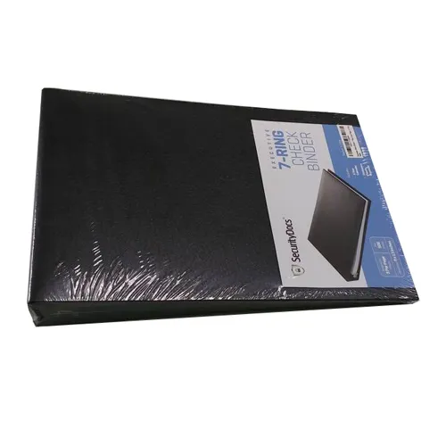 Hardcover Executive 7 Ring Binder Office File Folder