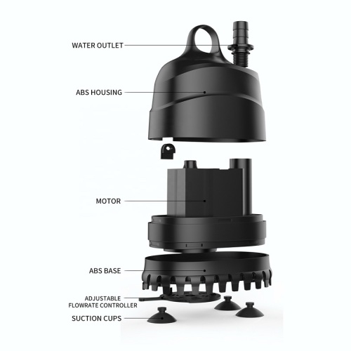 Pompa air submersible pertanian yang bagus untuk aquaponic