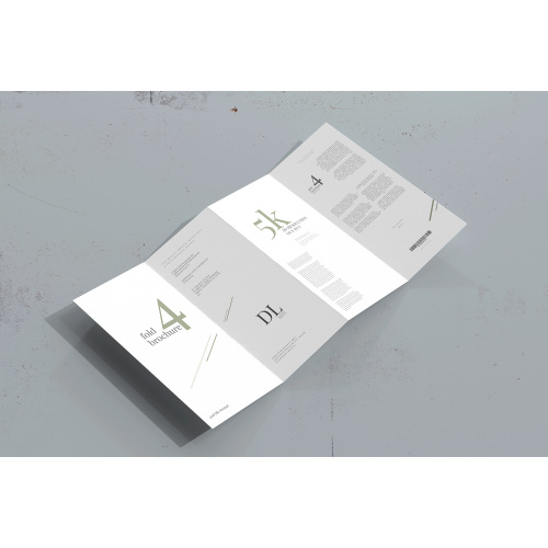 Premium Quad-Fold Leaflet for Business Promotion