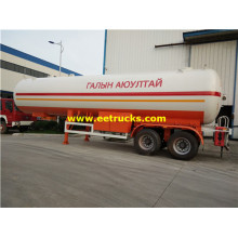 45cbm 20mt LPG Trailers Usafirishaji wa Gesi