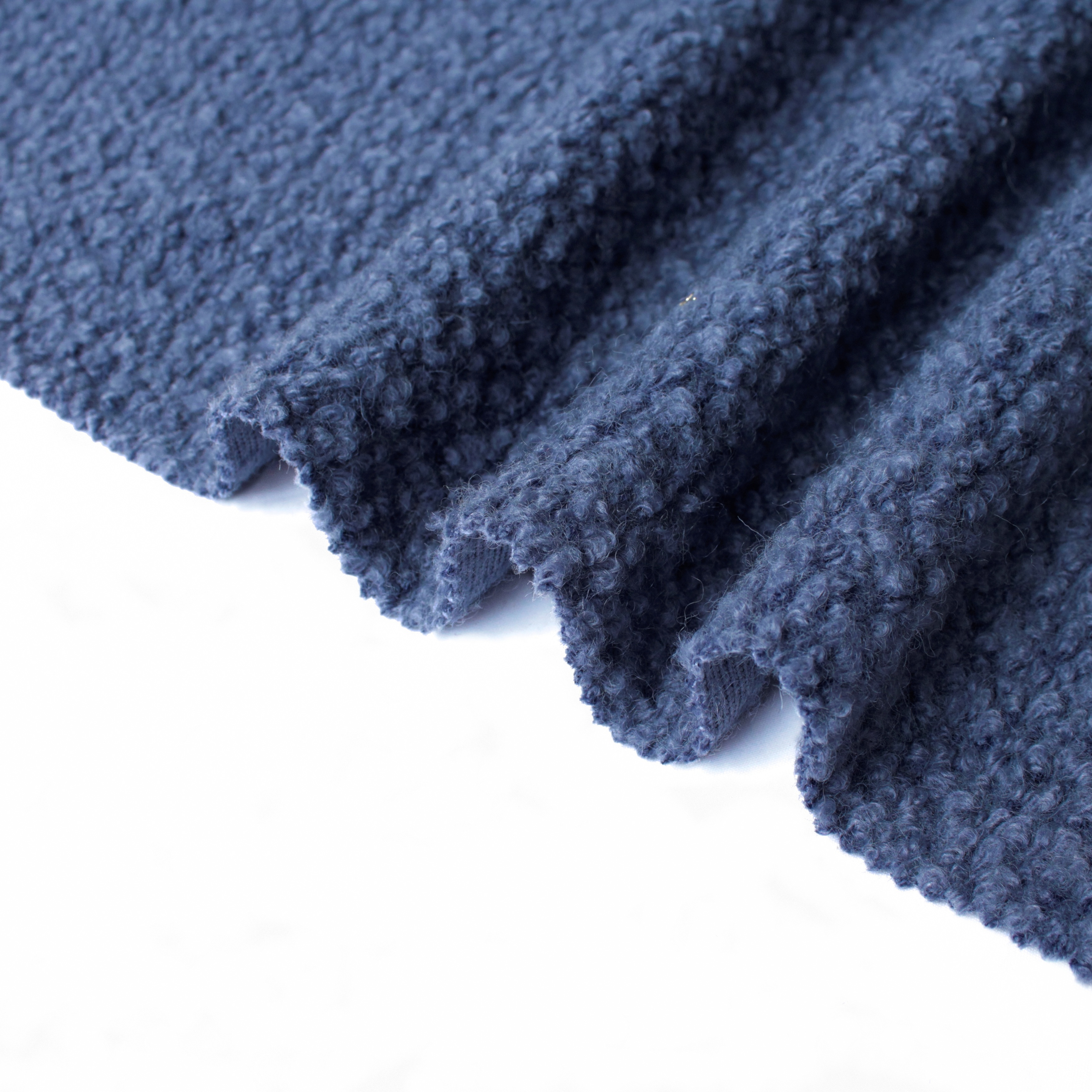 Wool Polyester Sequin Fabric