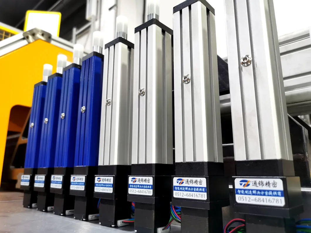 24V 48V DC Mortor Linear прывад Высокаэфектыўнасць электрычнага прывада серыі Tjen