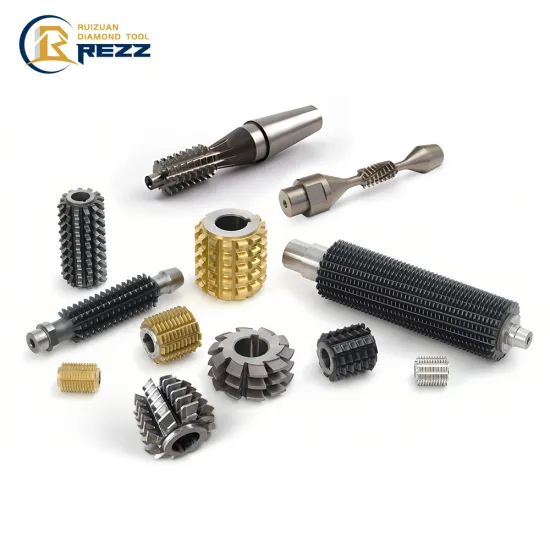 Solid Carbide Involute Spline Hobs for Worm Gear and Bevel Gear Processing
