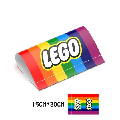 Lego Cartoon Stickers for Car Body Accessories and Custom Tags