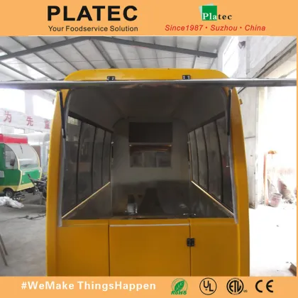 high quality car food truck/hot dog food trailer/street food cart for sale