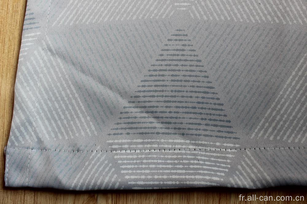 Tissu de rideau occultant imprimé