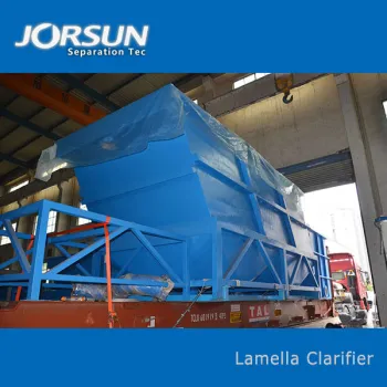 Lamella Clarifiers for food wastewater treatment