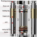 SMC trois cylindres pneumatiques compacts guidés