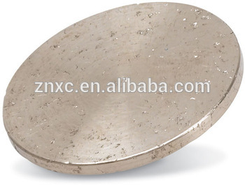 manufacture sputtering material Dia 25 mm high Purity 99.999% Bi bismuth target