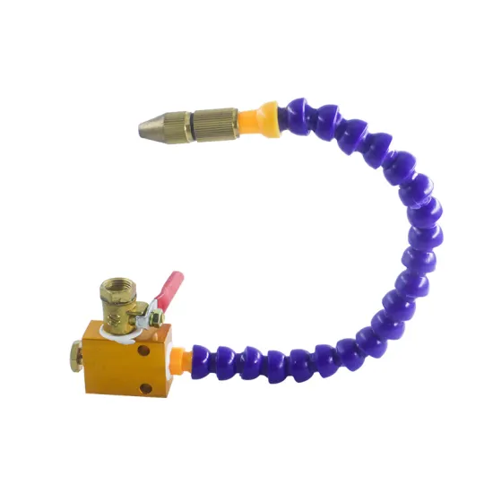 Silicon Carbide Plastic Flexible Mist Coolant Lubrication Pipe for CNC Lathe Machine Tools