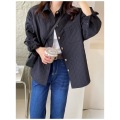 Women's Quilted Jacket Long cotton clothes