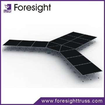 High quality aluminum decent stage, aluminum portable stage, folding stage, wedding stage, event stage