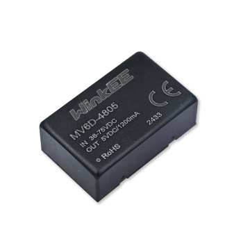 Fuente de alimentación CC de entrada amplia de 6 vatios