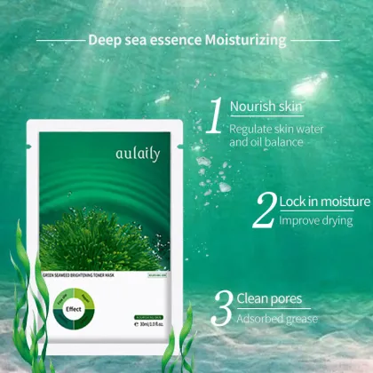 Green Seaweed Brightening and Moisturizing Mask