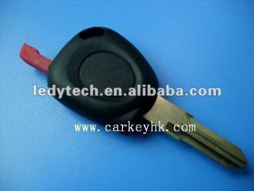 Top quality,Renault one button remote key cover with light and red plug
