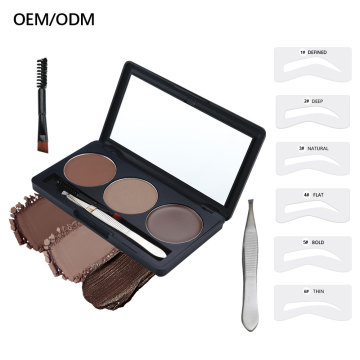 OCHAIN Waterproof Private Label Cosmetics Makeup Eyelash Brow Kit Set Eyebrow Palette
