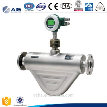0.15% accuracy gas station coriolis mass flowmeter