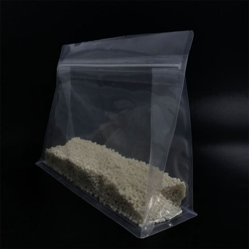 recycled box bottom pouch bag oat rice packaging bag