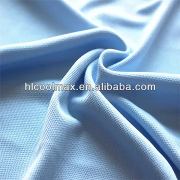 100%cooldry knitted diamond mesh fabric for polo shirt