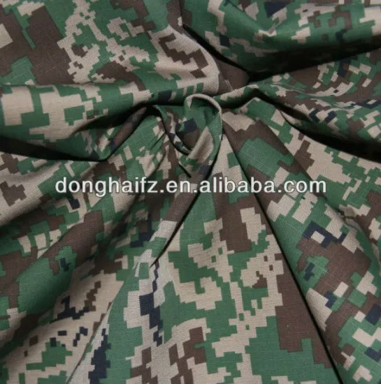 Digital cheap camouflage fabric wholesale