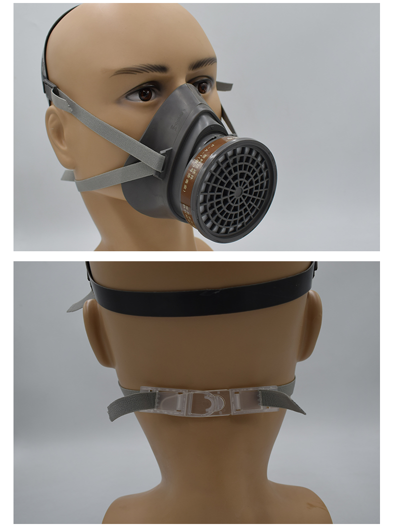 Rubber gas and dust mask 3200