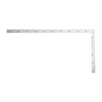 Professional Stainless Steel 90 Degree Angle Square Rulers: Precision Measuring Tools