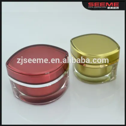 30ml 50ml 15ml factory direct skincare essence cosmetic container night face cream jars