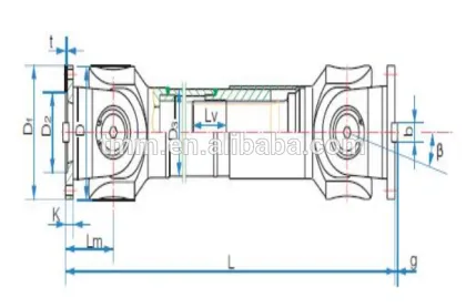 TMM Brand: universal joint shaft