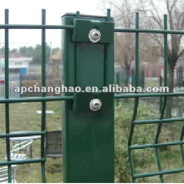 hot dip galvanised Square hole Welded Mesh Panel Fencing