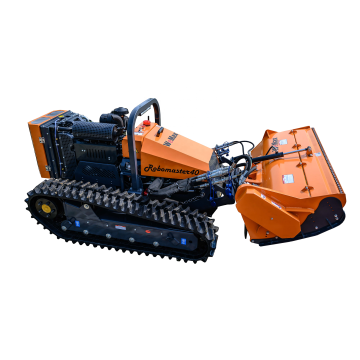 Radio Controlled Slope Mulcher Crawler Robot Lawn Mower
