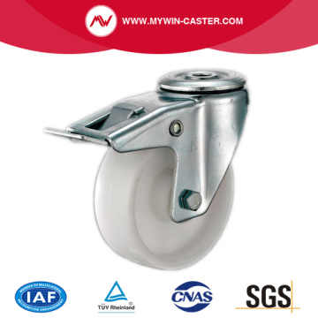 Kółko obrotowe z obrotowym hamulcem, kółko przemysłowe