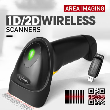 Scanner di codici a barre palmare wireless micro usb 2d OEM