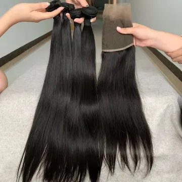 12A wholesale bone straight raw Brazilian cuticle aligned hair extension vendors double drawn remy virgin human hair bundles