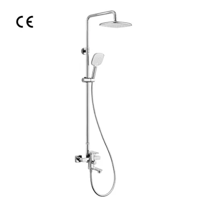 Exposed Shower Systems with Slide Bar