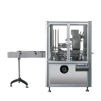 380V 50HZ Automatic Packaging Line for Cake, Pizza, Honey, Candy, Crisps Box Wrapping Machine
