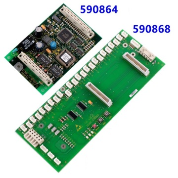 590868+590864 Placa de comunicación de cabina para ascensores 300P