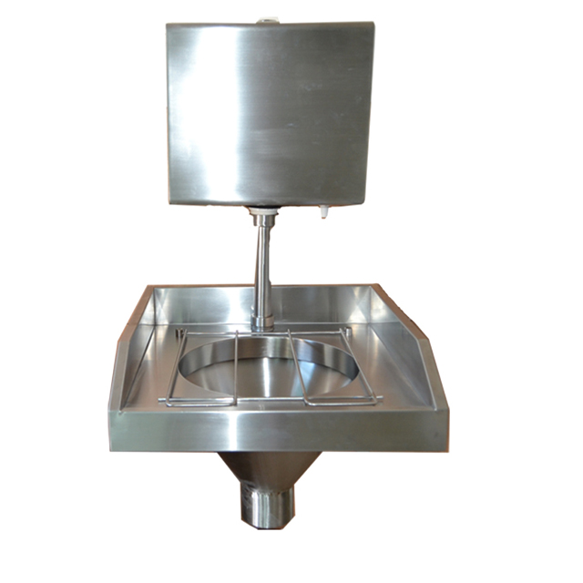 Stainless steel medical slop hopper China Manufacturer