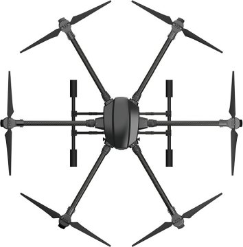 Hexacopter Drone 4Kg Payload RTK GNSS GPS Carbon Fiber Six Rotors Long Distance Long Range