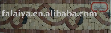 Lava Mosaic Border line Art Marble Mosaic YFL045